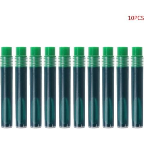 10pcs Replacement Refills for Whiteboard Marker Pen White Board Dry-Erase Pens School Supplies Stationery