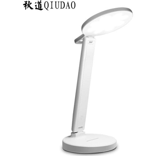 Smart learning folding creative desk lamp USB desktop charging reading eye protection led light