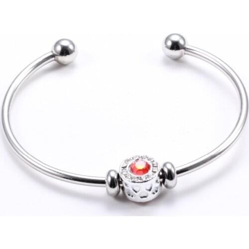 WEIXY detachable stainless steel titanium steel bracelet free DIY creative jewelry accessories free tower bangles