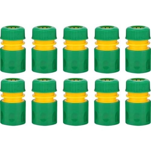 10PCS/Set 1/2" Garden Tap Water Hose Pipe Quick Connectors Irrigations Thread Joint System Garden Accessories