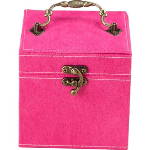 3 Layers Jewelry Box Earring Necklace Storage Case Jewelry Organizer Box