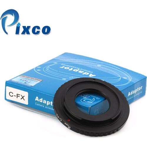 Pixco Lens Adapter Suit For 16mm C Mount Lens to Fujifilm Adapter to Fujifilm X Camera