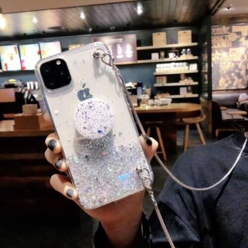 Crossbody Lanyard Case for Huawei Nova 7 Pro 7i 6 SE 5 5i 5T 4 3 3i 2 Plus 2s 2i Holder Case Huawei Mate 40 30 20 Lite 10 Pro