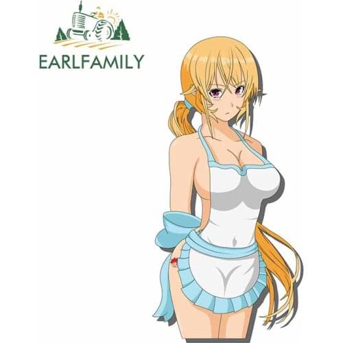 EARLFAMILY 13cm x 6.5cm for Erina Kisscut Fine SUV Car Stickers Fashion Occlusion Scratch Vinyl Car Wrap Graffiti Sticker Decal