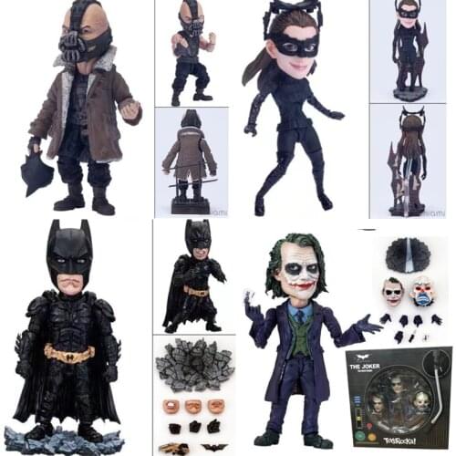 Bane Joker Action Figure Movie The Dark Knight Movable Eyes Joint Collectible Model Toys Doll Gift