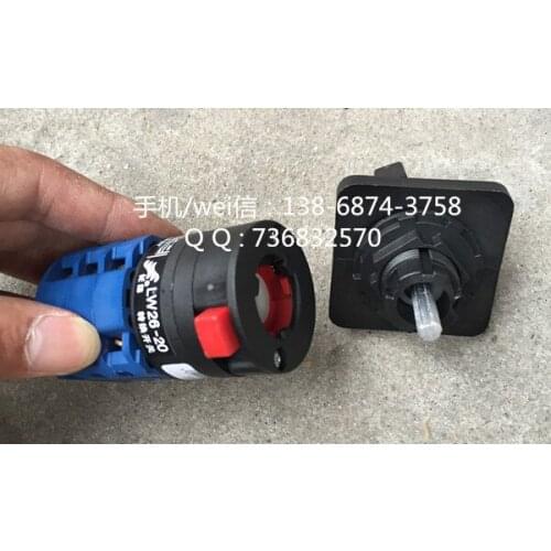 Long letter Wenzhou Yangtze Electric Switch Factory self-reset switch LW26-20B303 / 3S1-I
