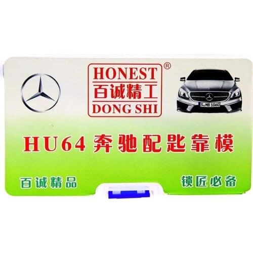 HKOBDII Original Honest HU64 Car Key Moulds for Key Moulding Car Key Profile Modeling locksmith tools
