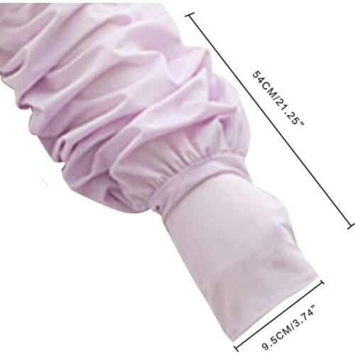 L5YC Cooling Arm Sleeves UV Protection Sun Sleeves Cover with Thumb Hole for Women Gardening Cycling Driving Hiking Running