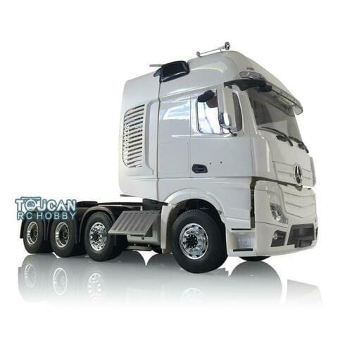 RC 1/14 LESU Tractor Truck Metal Chassis Motor 402A Hercul Arco Cabin THZH0728-SMT5