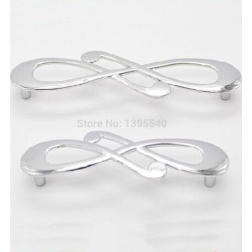 New 96mm Modern Cabinet Drawer Handle&Knob Zinc Alloy Solid Furniture Handle Kitchen Cabinet Knob Cupboard Pull Shoes Box Pull