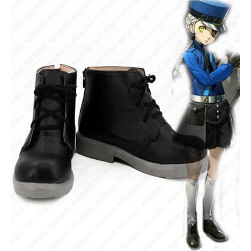 Persona 5 Justine and Caroline Boots Cosplay Anime Shoes