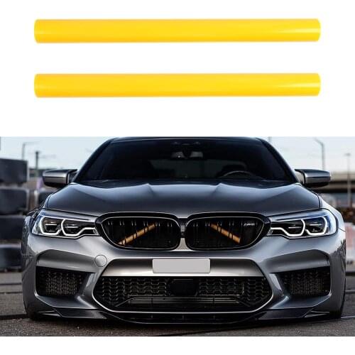 Grille Insert Stripes Replace for 2010-2016 BMW 5 Series F10 F18, 520i 523i 525i 528i 530i 535i 550i Accessories Yellow