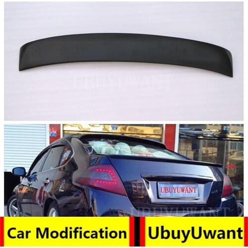 For Nissan Altima Teana Rear Roof Spoiler FRP Material Primer Color Car Tail Wing Decoration For Altima Teana 2010 2011 2012