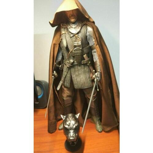 1/6 Scale Brown Cloak Model for 12" Female&Male Body Action Figure Doll Toys