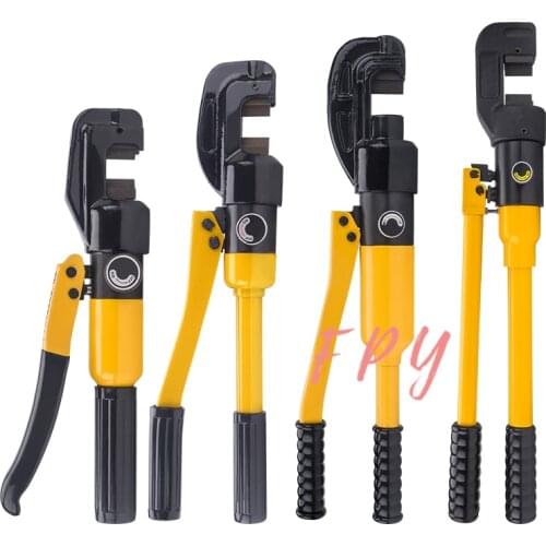 1Pc Fast Hydraulic Steel Shear SC-12-16-22-25mm Hydraulic Shear Cutting Machine Shear with Strong Shear YQ-12-16-22-25A