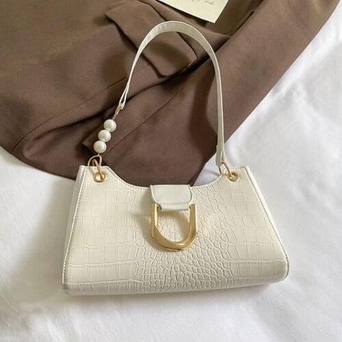 2021 Fashion Trend Handbags For Women Designer Simple Pu Leather Shoulder Bag Female Animal Prints Crossbody Baguette Bag