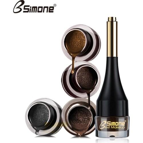 4 Colors Air Cushion Eyebrow Waterproof Long-lasting Cream Eyebrow Gel Natural Makeup With Brush Cosmetics TSLM1