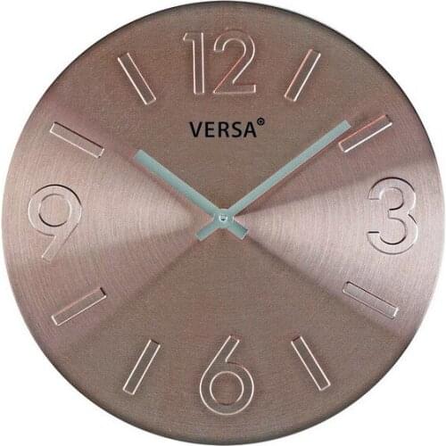 Wall Clock Aluminium (4 x 35,5 x 35,5 cm)
