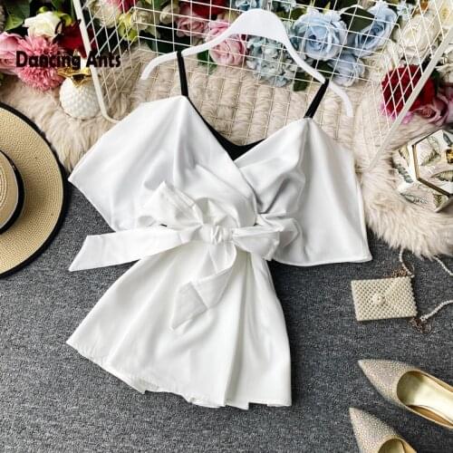 Dancing JL Ants Short Sleeve Blouses