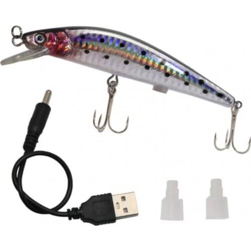 Electric Live Baits Lures With Propeller Swimming Robotic Segment Fishing Lure Animated Swimbait Electronic Bait Fishing Hook