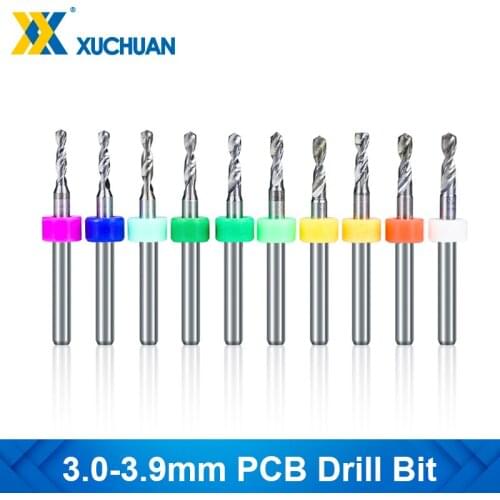 Carbide Drill Bit 1PC 3.0-3.9mm PCB Circuit Board Drill Bit Set Drilling Tool Mini Drill