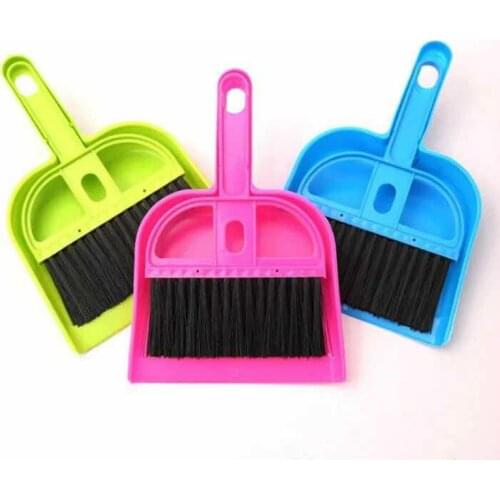 Mini brooms & Dustpans set keyboard cleaner nook cranny dust brush Desktop Sweeper Garbage Cleaning Shovel home Cleaning Tools