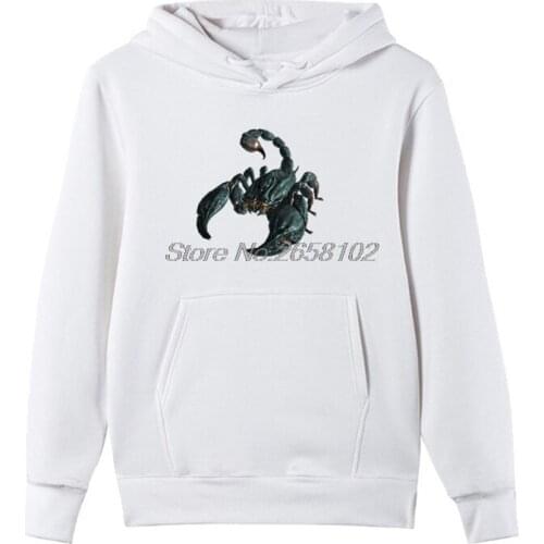 Cool Scorpion 3D Cartoon Monster Design Men Hoodies Spring Autumn Cotton Sweatshirt Made Clothing Hip Hop Coat Tops Streetwear