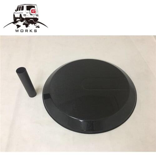 Real Dry Carbon Fiber Spare Wheel Tire Tyre Cover For W463 G-Class G500 G55 G63