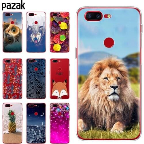 Silicone Case For Oneplus 5T 5 3 Colored Drawing Ultra-Thin soft tpu Phone Case Cover For One Plus 5T 5 3 protective clear coque