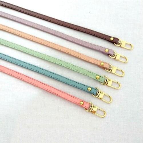 Genuine Leather Replacement Crossbody Bag Strap 0.9*125CM Accessories for Bag Gold Hardware Available