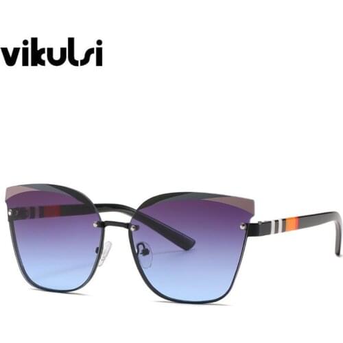 Fashion Square Cat Eye Sunglasses Women Oversized Men Shades Glasses Luxury Brand Sun Glasses Trend Unique Female Eyewear UV400