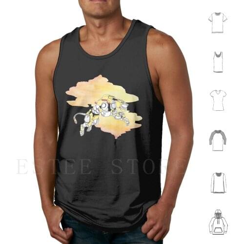Voltron Legendary : Yellow Lion Tank Tops Vest Sleeveless Voltron Legendary Vld Blue Lion Blue Keith Shiro Lance Pidge