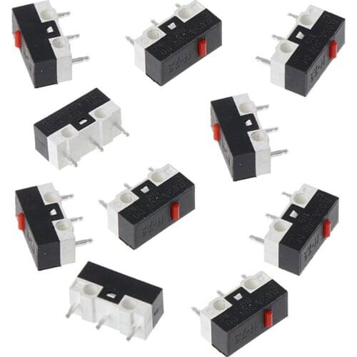 10PCs Button Switch Mouse Switch 3Pin Microswitch for razer G700 Mouse 667C