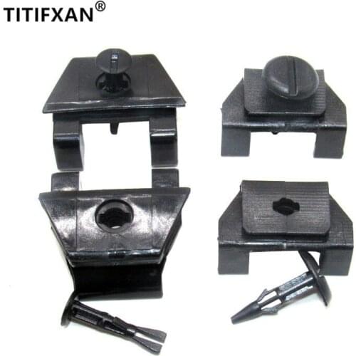 2PCS Auto fender clips snap for Toyota Highlander Reiz Camry Crown Corolla plastic fasteners