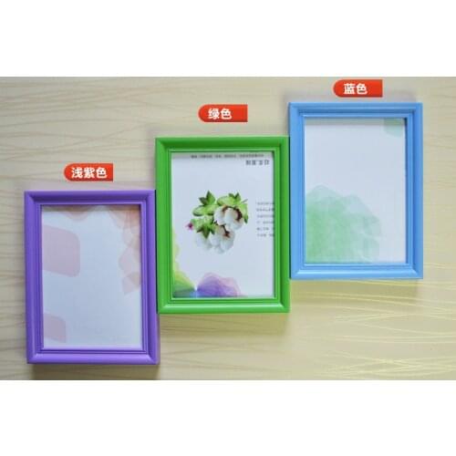 7pcs/lot Mixed sizes European style Hanging Home decorative picture frame Wood Photo frame