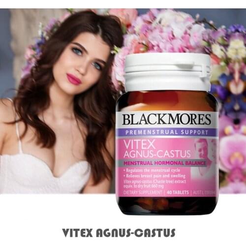 Australia BM Vitex Agnus Castus Tablet Female Women Reproductive Menopause Health Beauty Products Menstrual Cycle Regulation PMS