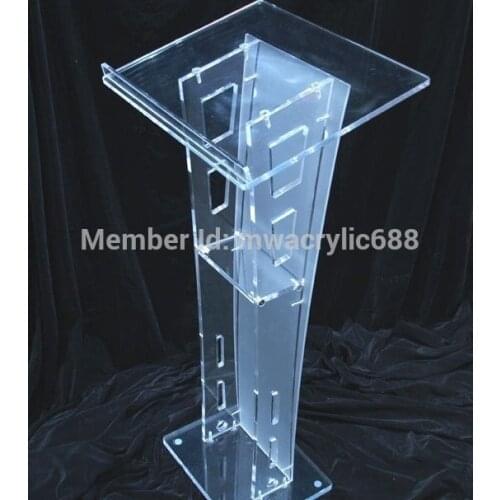 Pulpit furnitureFree Shipping Modern Design Cheap Acrylic Lecternacrylic pulpit plexiglass