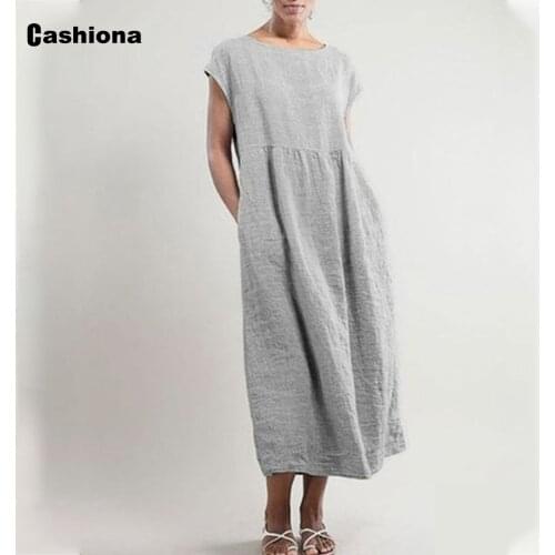 Cashiona Solid Summer Dresses
