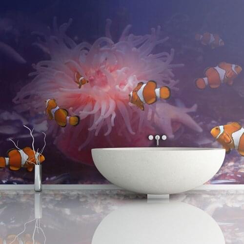 Wall mural-Tropical fishes - 350x270 cm