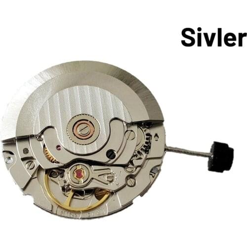 NEW Clock Movement For Tianjin St2146 Clone ETA 2836 2836-2 Automatic Movement For Tianjin St2146 Sivler