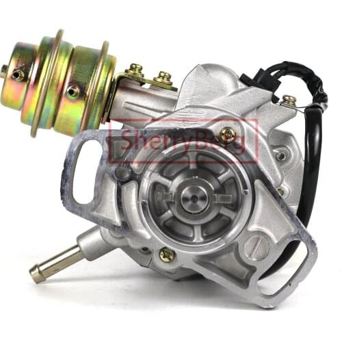 SherryBerg New Complete IGNITION DISTRIBUTOR For Mitsubishi Distributor T7T98582 T6T87076 MD16445 T120SS 2 vacuum pump