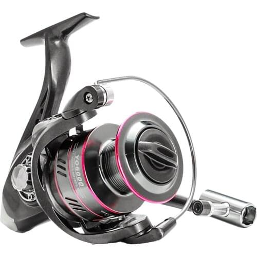 PHAT FISH 12+1BB 5.2:1 Spin Wheels Professional Metal Left/Right Hand Spinning Fishing Reel