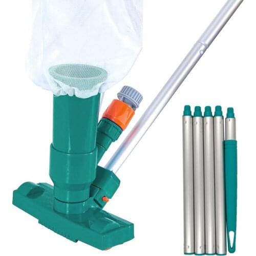 Pool Vacuum Jet Cleaner 5 Section Pole Portable Cleaning Machine Set For Underwater Above Ground SPA Pond Fount Pool Accessories