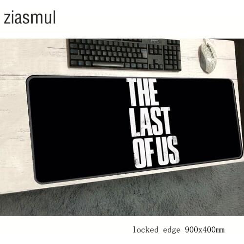 The Last Of Us mousepad gamer Personality gaming mouse pad large present notebook accessories laptop padmouse ergonomic mat