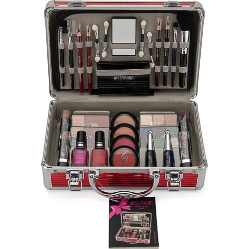 Professional Makeup Kit Makeup Set Box Face Powder Matte & Shimmer Eyeshadow Palette Blockbuster Make Up Kit Highlighter Bronzer