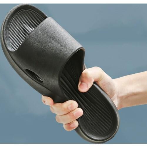 2021 Men Slippers Summer Beach Eva Soft Sandals Leisure Ladies Sandalias Mujer Indoor Bathroom Anti-slip Woman Shoes