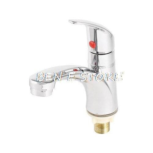 Lavatory 20mm 1/2"PT Dia Male Thread Water Tap Washbasin Faucet Replacements