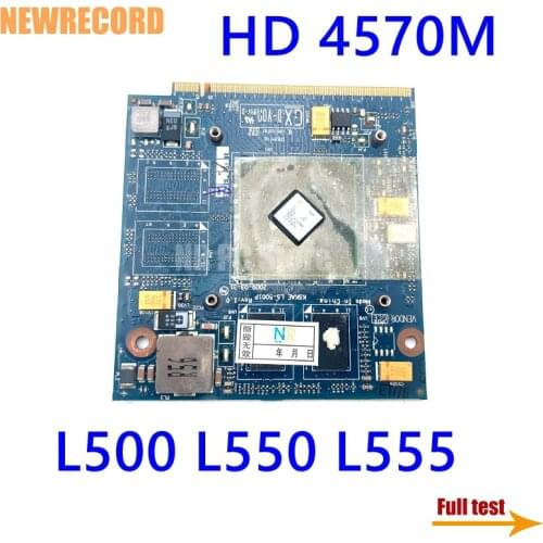 NEWRECORD K000078110 K000080110 Original FOR Toshiba L500 L550 L555 Laptop Video Graphic Card HD 4570M 512MB LS-5001P