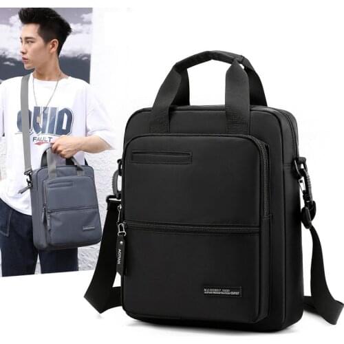 Weysfor Vogue Mens Bags Light Oxford Shoulder Bag For 7.9' Ipad Casual Crossbody Bags Waterproof Business Shoulder Bag For Men