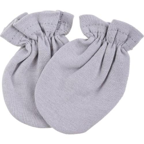 1 Pair Baby Anti Scratching Soft Cotton Gloves Newborn Protection Face Scratch Mittens Infant Handguard Supplies